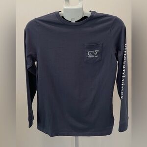 NWT Vineyard Vines Kids Vintage Whale Shirt size M